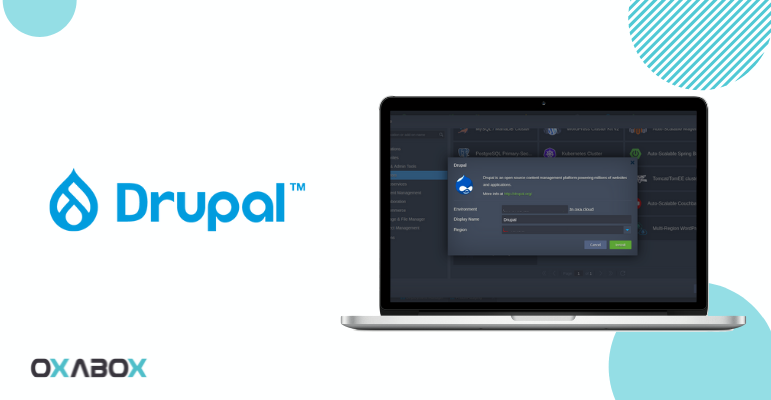 Comment installer Drupal CMS sur le cloud